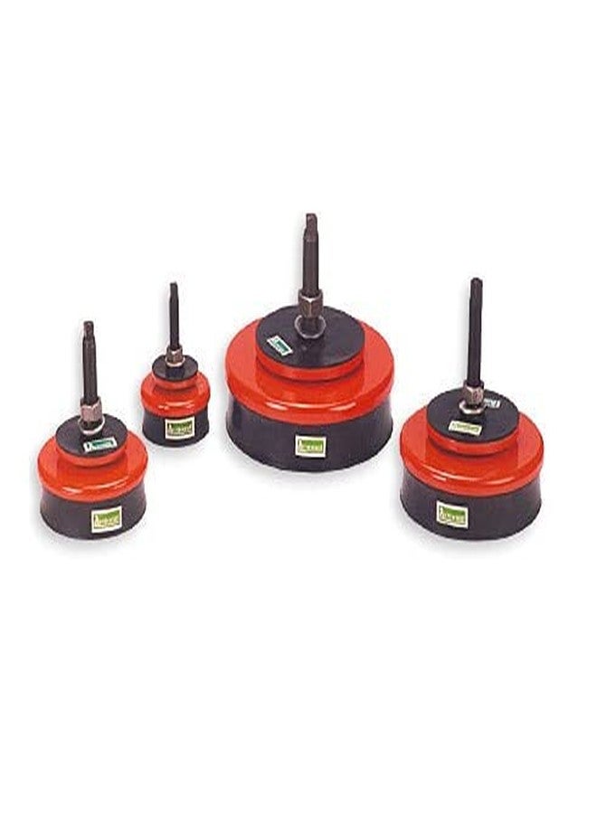 Aicon Anti Vibration Mountings Pads With M12 x 1.5 Bolt & Nut - 85mm Dia/Pack of 4 Pcs - Image 2